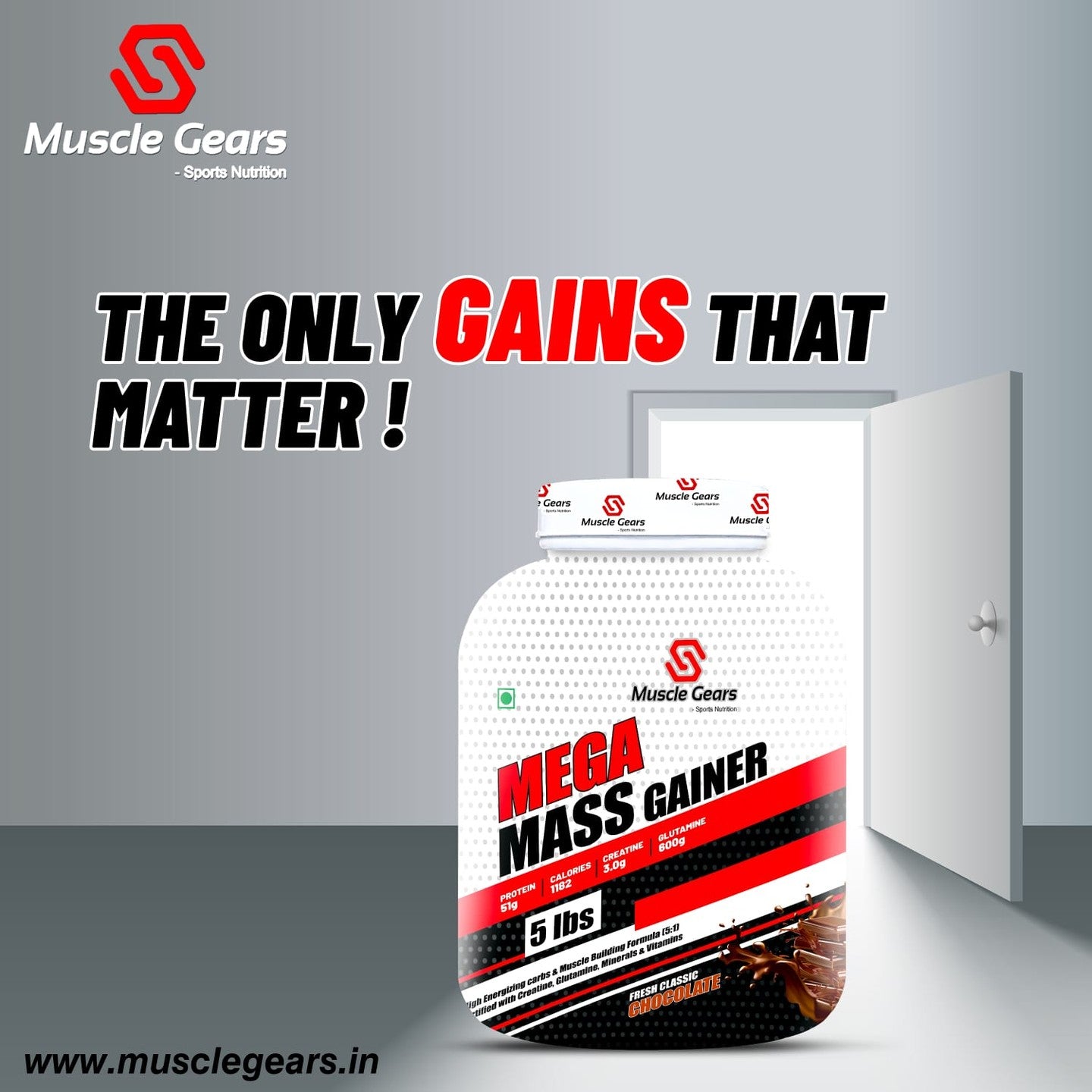 MuscleGears Mega Mass Gainer: Your Perfect Solution for achieving incr ...