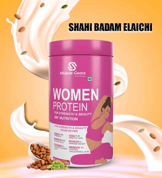 woman protein