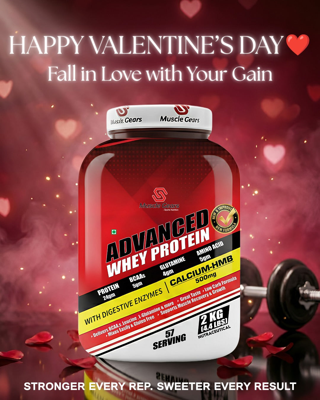 Wishing You a Happy Valentine’s Day from MuscleGears Nutrition