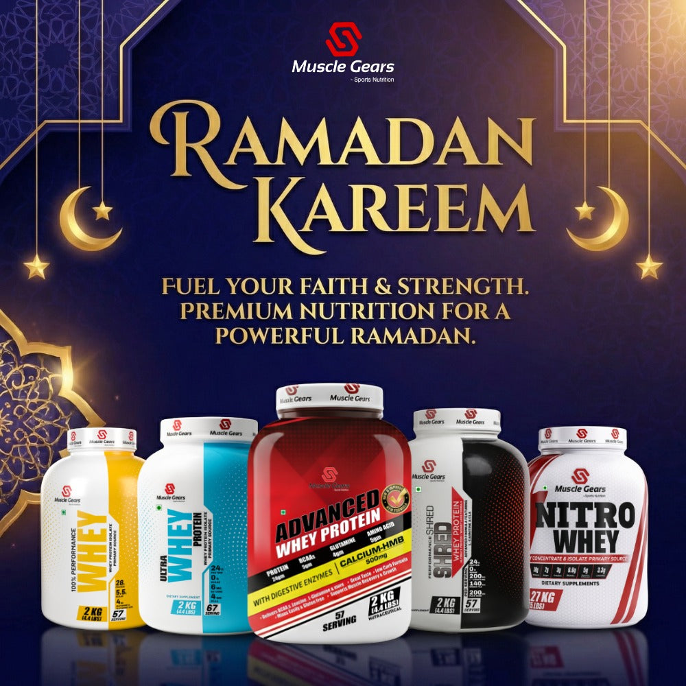 🌙 Ramzan Mubarak – Stay Strong, Stay Disciplined | Muscle Gears Nutrition