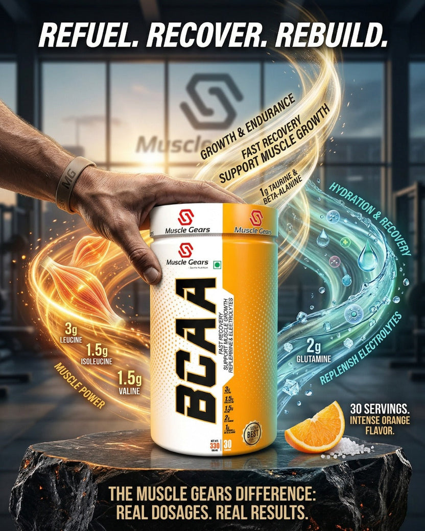 The Power of BCAA for Muscle Growth & Recovery – by Muscle Gears Nutri ...