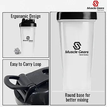 Shaker Sipper Bottle with Typhoon Blender