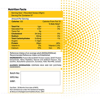 Performance Whey  (Whey Protein isolate)