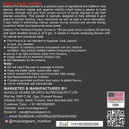 Muscle Gears Destroy Pre-Workout Supplement with Caffeine & L-Arginine for Energy, Pump, Focus & Endurance (180g)