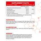 Muscle Gears Vitamin C with Zinc 60 Tablets | Amla, Bioflavonoids & Rose Hip | Immune & Antioxidant Support