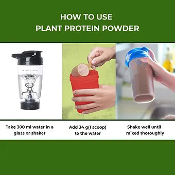 Muscle Gears 25g vegan Plant Protein for Daily Fitness Protein Requirement