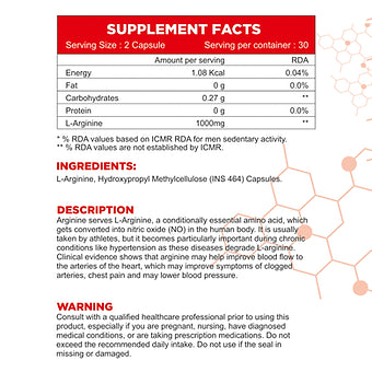 L – arginine.