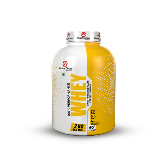 Muscle Gears Performance Whey Protein – Clean Fuel for Muscle Growth, Strength &amp; Faster Recovery