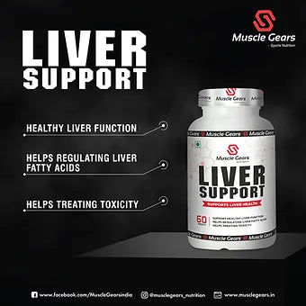 Muscle Gears Liver Support – Ultimate Liver Health Formula