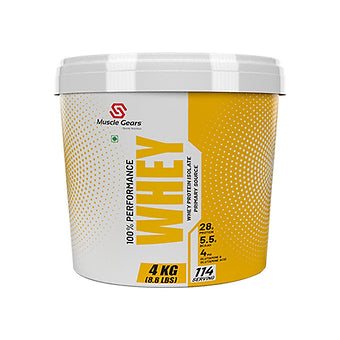 Muscle Gears Performance Whey Protein – Clean Fuel for Muscle Growth, Strength &amp; Faster Recovery