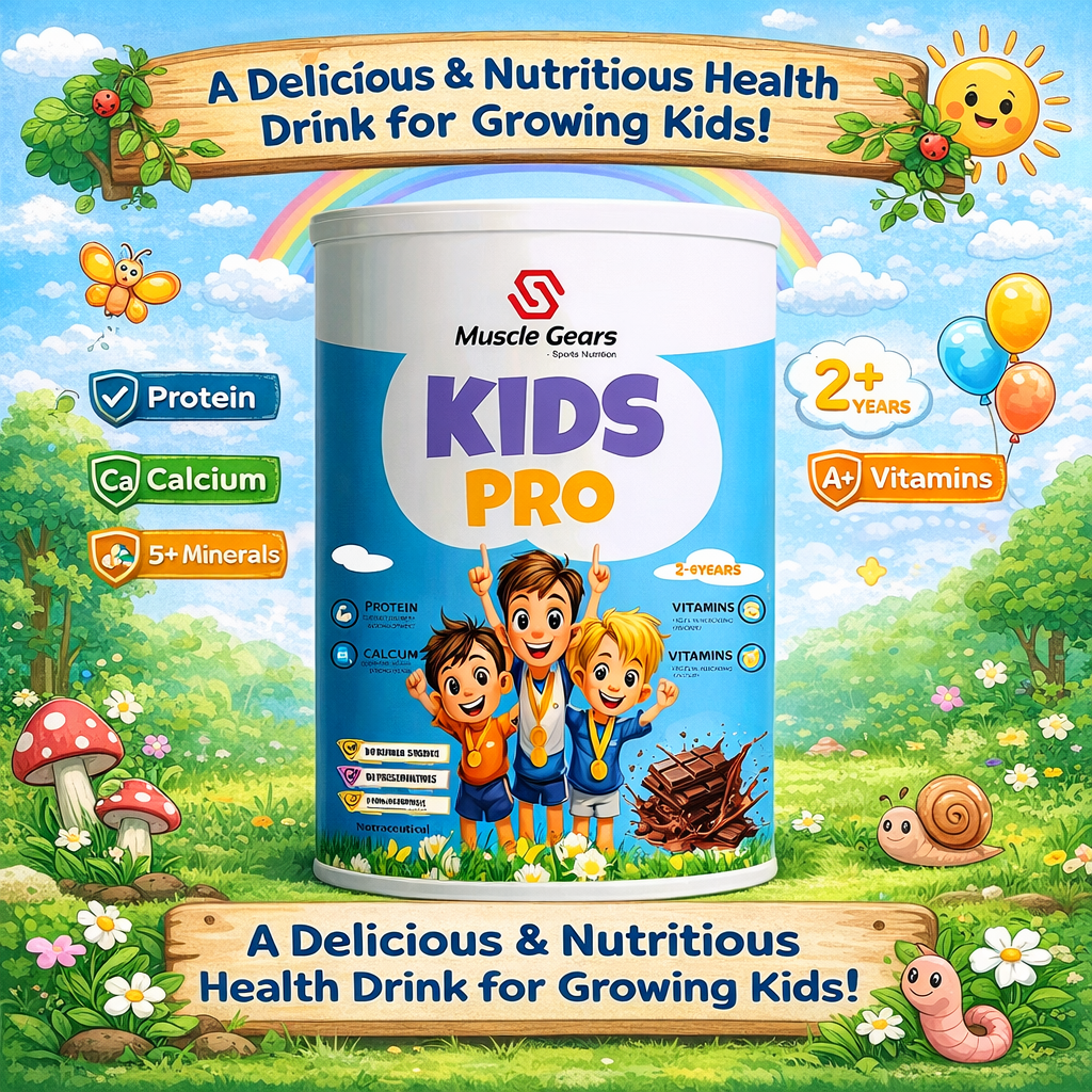 Kids Pro Nutritional Powder for Growth, Immunity & Brain Development | Kids Health Formula