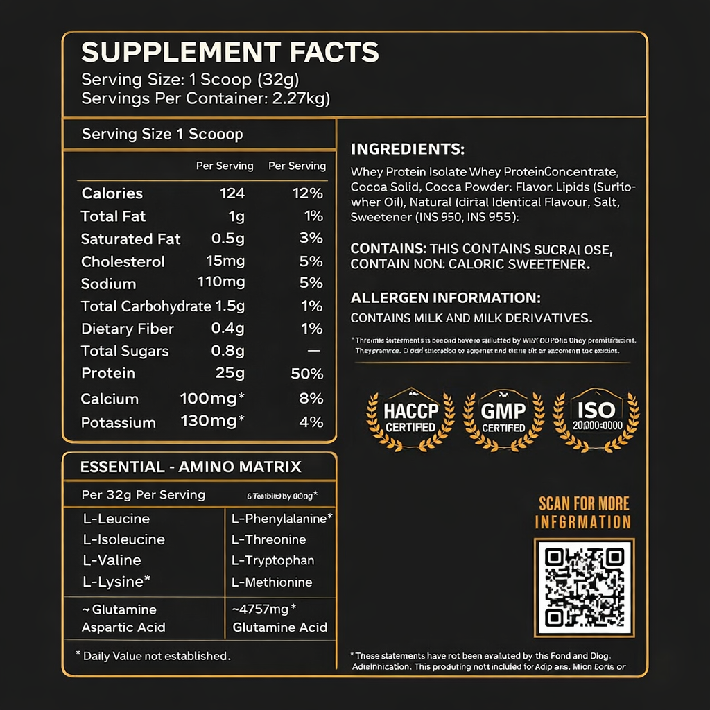 Muscle Gears Essential Whey Protein | Daily Whey for Lean Muscle, Faster Recovery & Strength | Zero Sugar