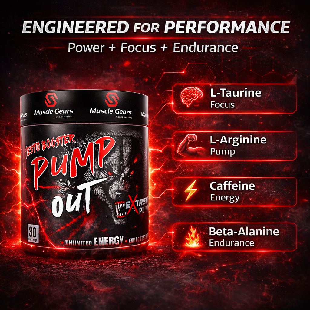 Pump Out Pre-workout Suppliment (30 Serving)