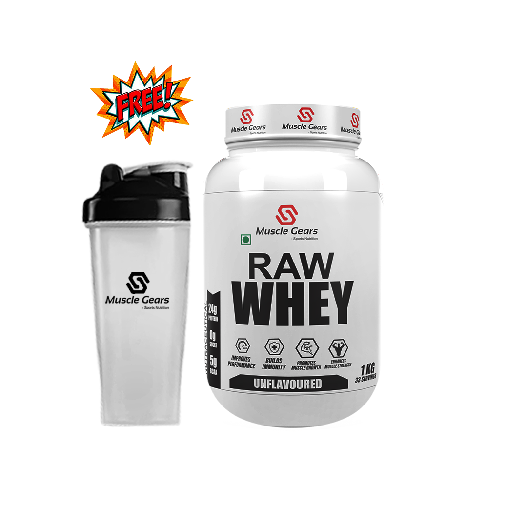 Muscle gears Raw whey 1kg