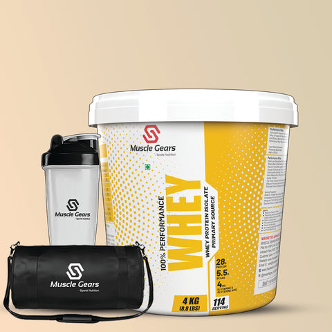 100% Performance Whey Protein Isolate & Concentrate