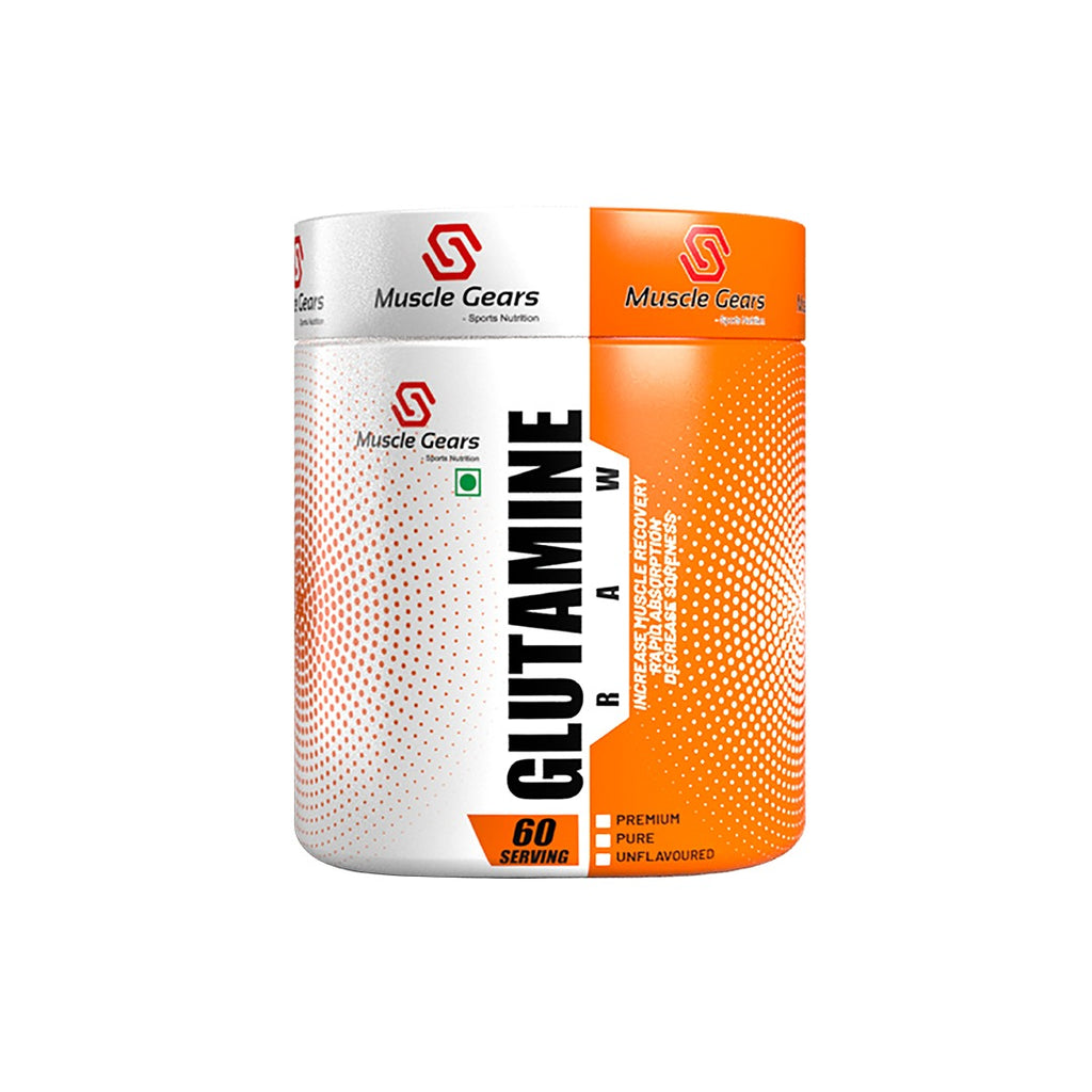Muscle Gears Glutamine Raw – your ultimate fitness companion.