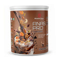 Muscle Gears ANAS PRO health supplement container with chocolate and snack mix imagery on a white background