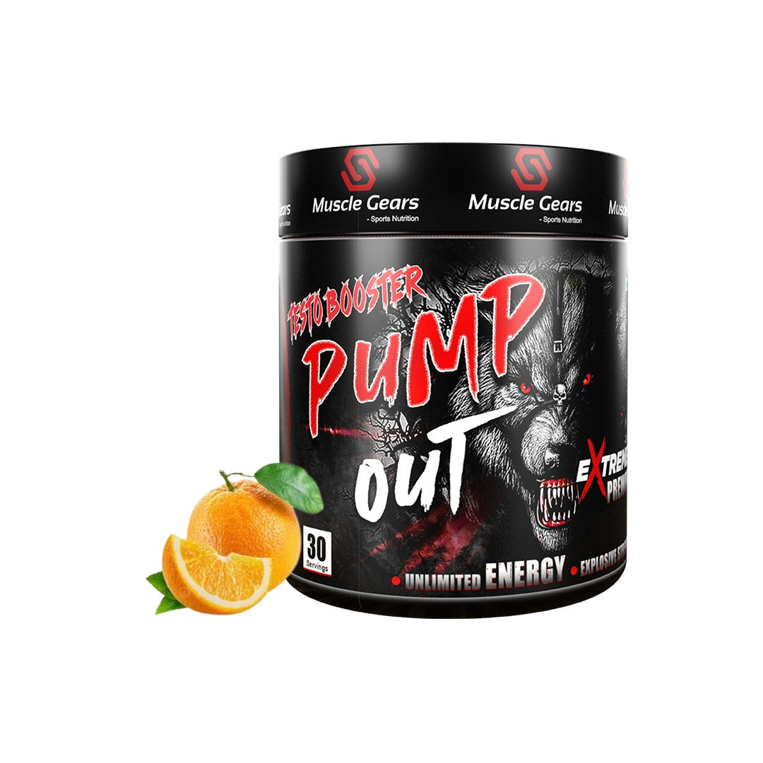 gear pump booster Pump Out Pre-workout Suppliment (30 Serving) – musclegear