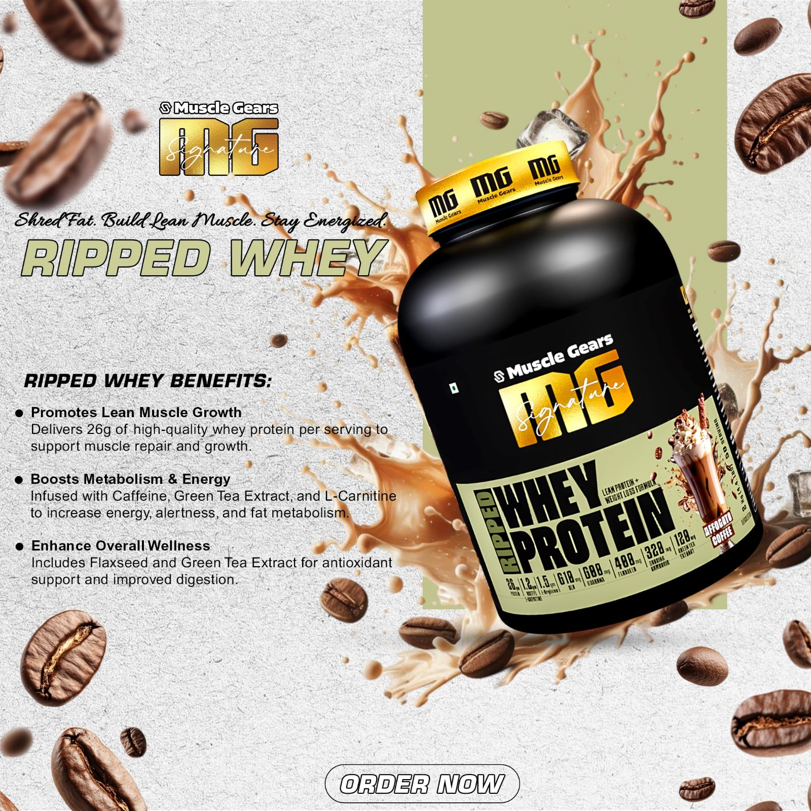 MG RIPPED  WHEY PROTEIN