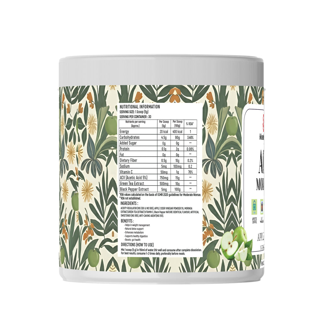 Muscle Gears ACV + Moringa {apple fizz}