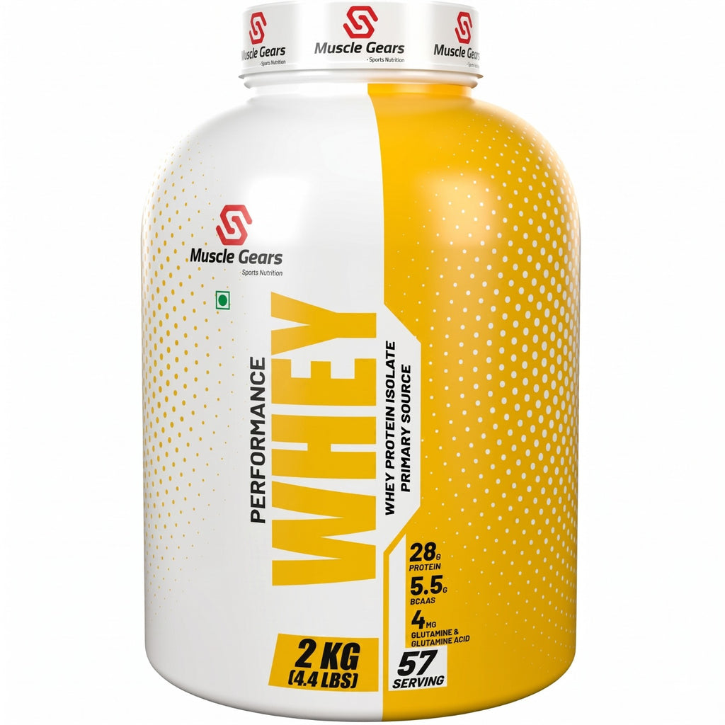 Muscle Gears Performance Whey Protein – Clean Fuel for Muscle Growth, Strength &amp; Faster Recovery