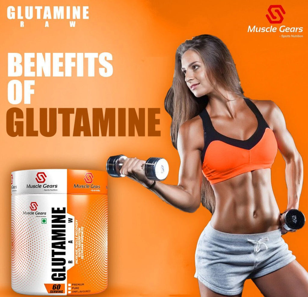 Muscle Gears Glutamine Raw – your ultimate fitness companion.
