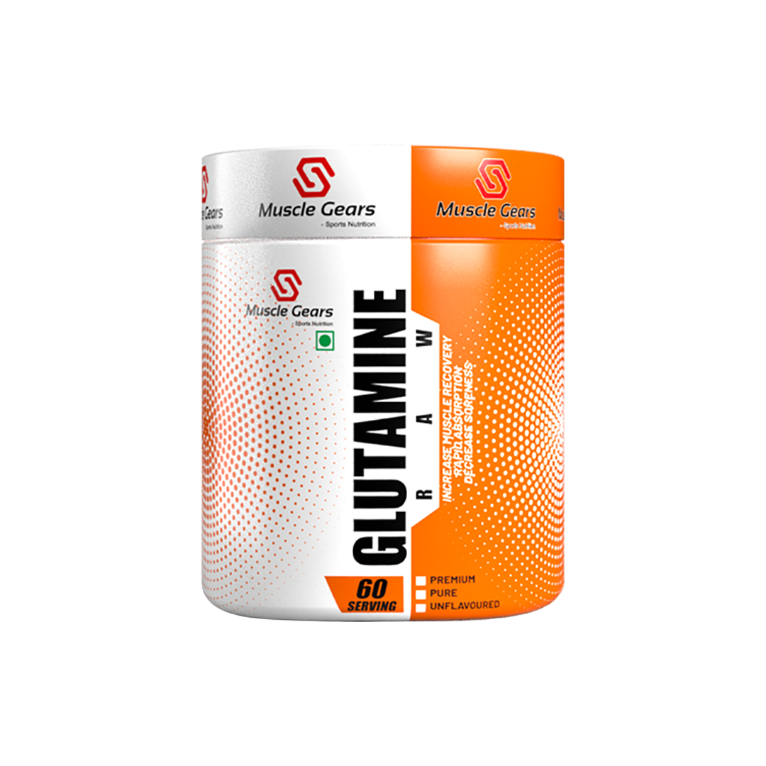 Muscle Gears Glutamine Raw – your ultimate fitness companion.