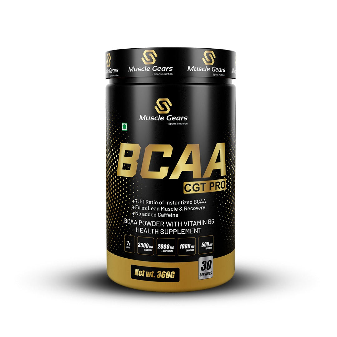 Muscle Gears BCAA CGT Pro 7:1:1 with Glutamine Creatine 360g