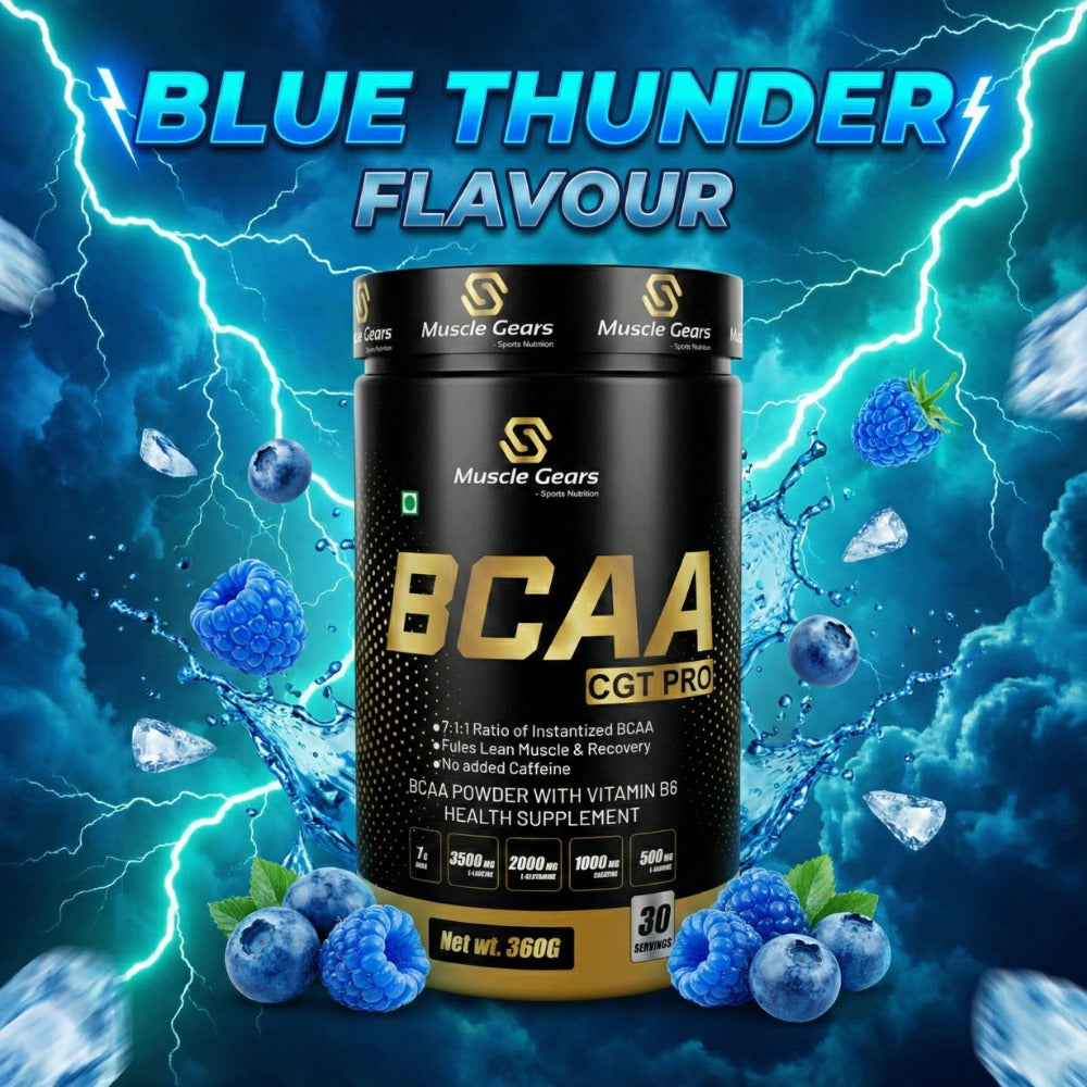 Muscle Gears BCAA CGT Pro 7:1:1 with Glutamine Creatine 360g
