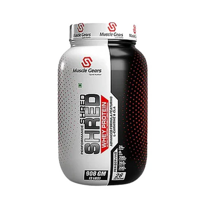 Muscle Gears Shred Whey Protein – Premium Whey Blend for Weight Management